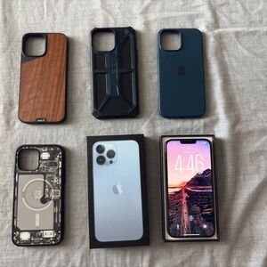 Apple iPhone 13 Pro Max 256GB Blue (Factory Unlocked)